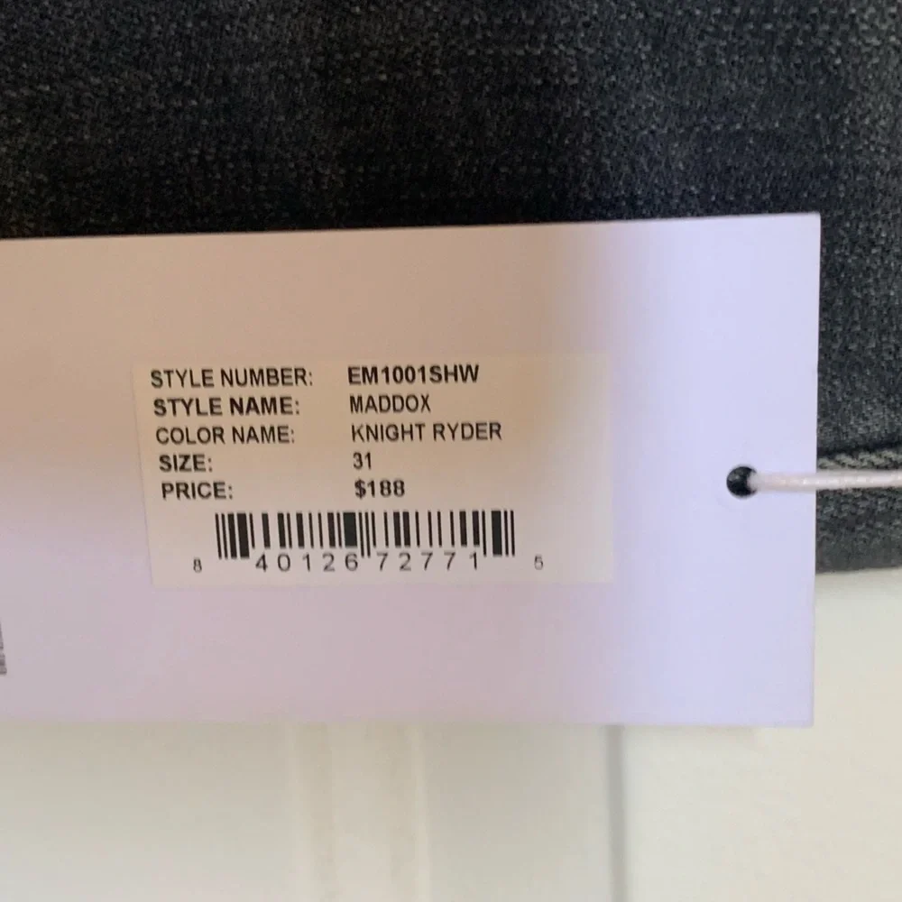 EDWIN Maddox Knight Ryder Straight Slim Jeans NWT 🌴